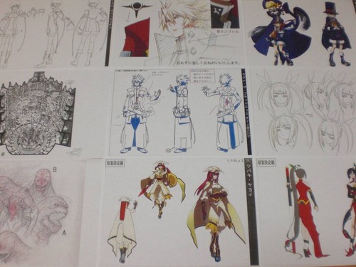 Blazblue einstellmaterialien - blazblue,