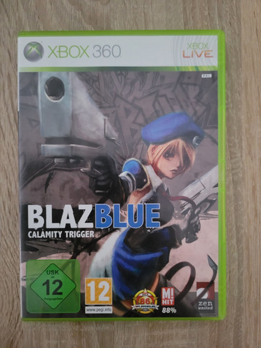 Microsoft box 360 blazblue - microsoft, x-box