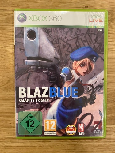 Xbox 360 blazblue calamity - xbox,